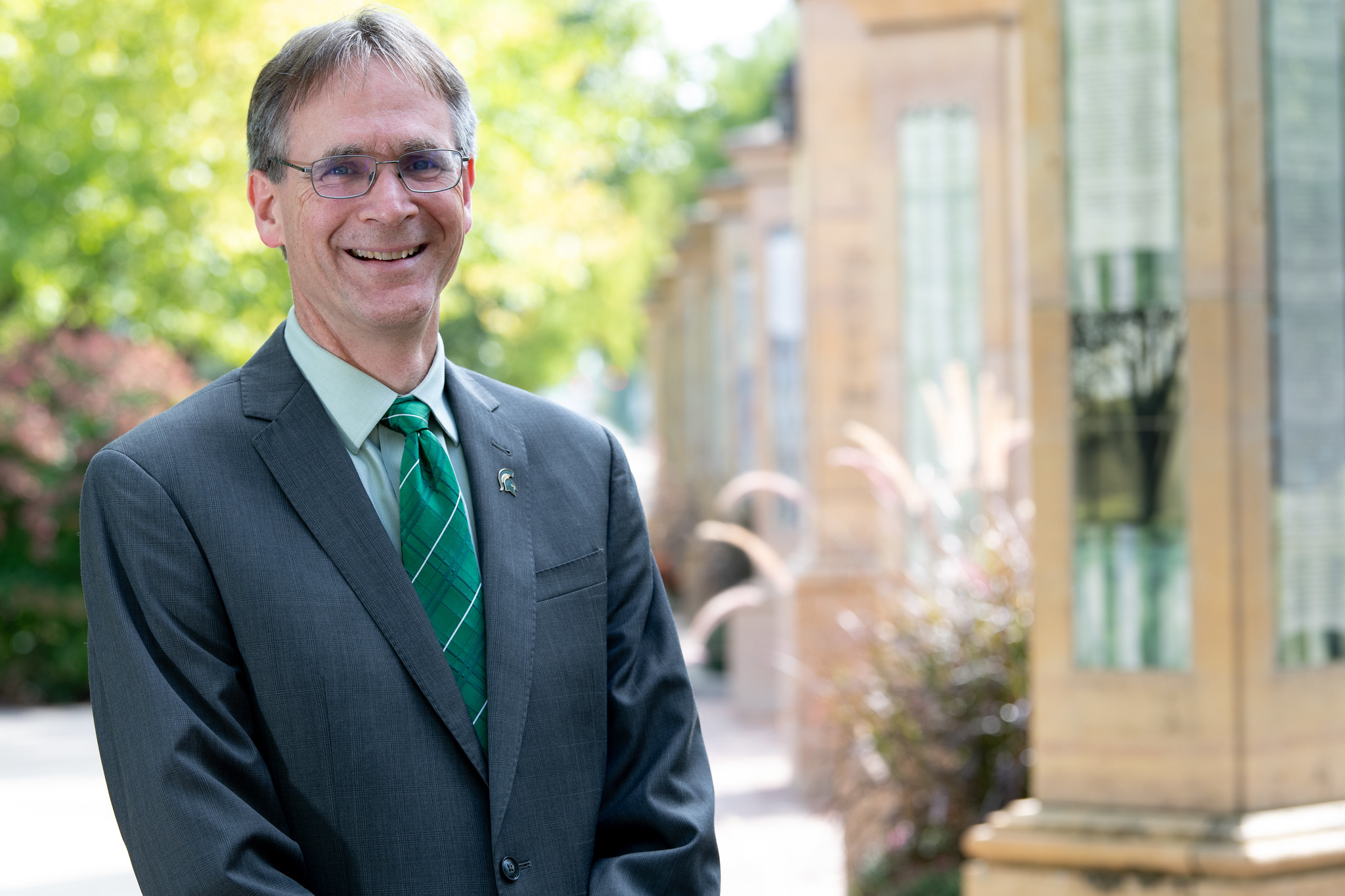 portrait of dean eric hegg