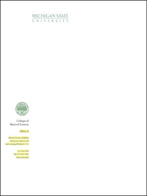 NatSci letterhead