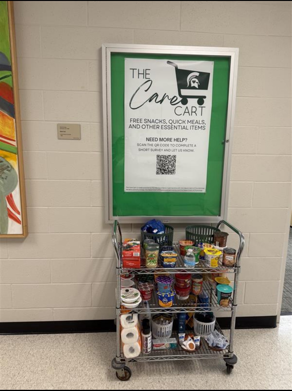 A second image of the NatSci care cart
