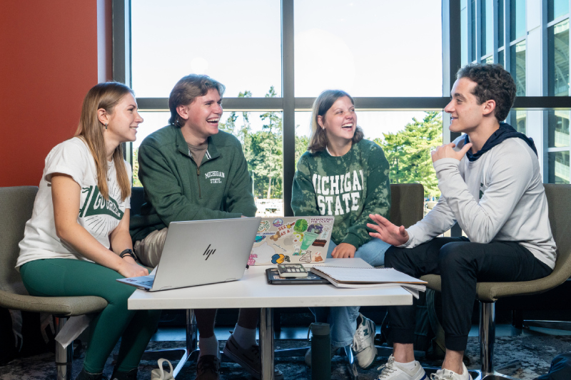 Undergraduate Programs Photo of Students in class