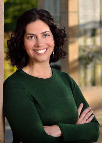 Elise Zipkin, associate professor in the Department of Integrative Biology and director of the Ecology, Evolution and Behavior program at Michigan State University. Credit: Harley J. Seeley