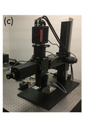 Image of the new prototype imaging system in the Reimers lab.
