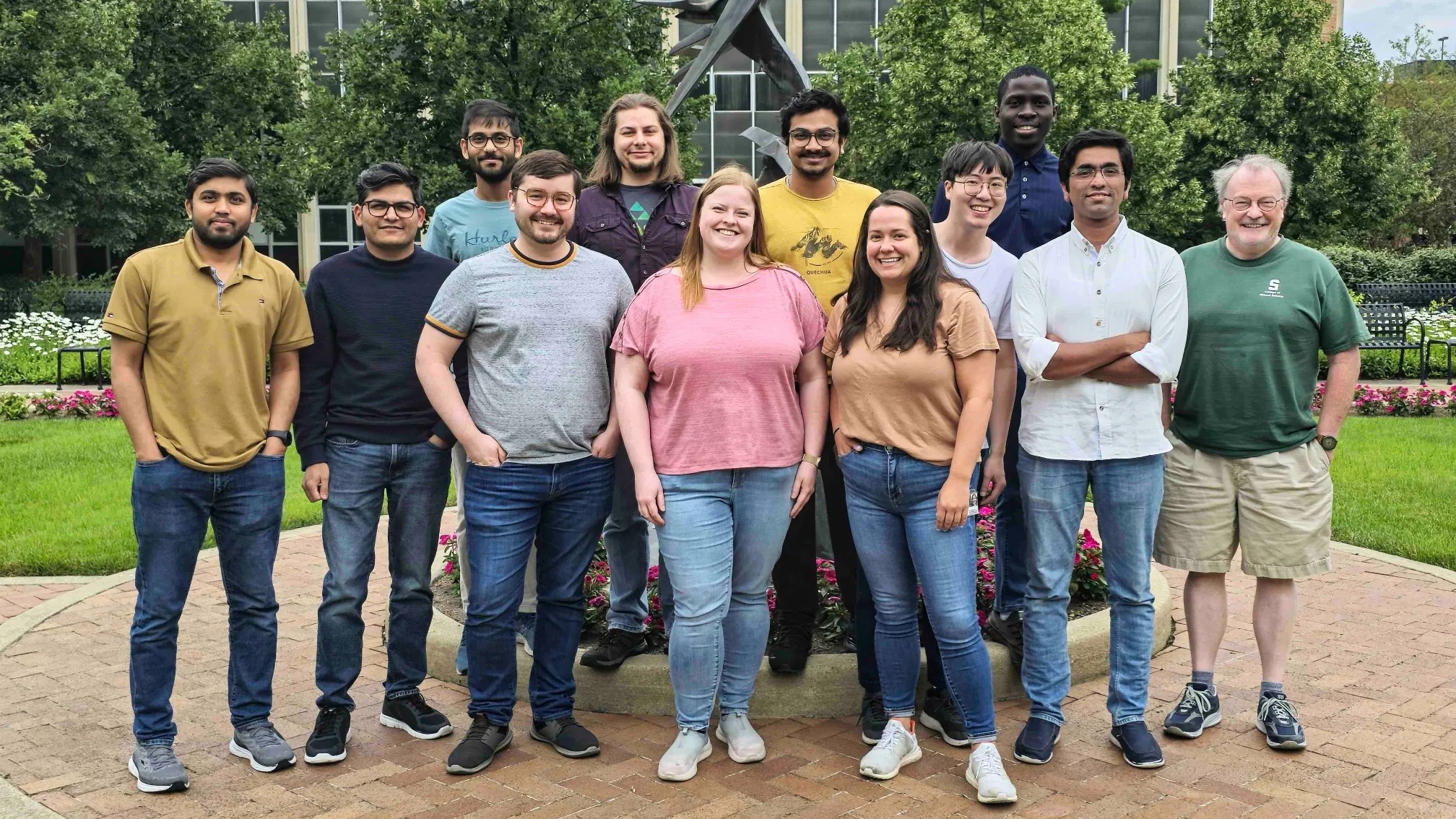 Group photo of the McCusker Group