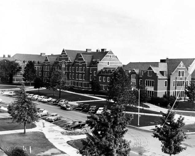 Giltner Hall completed.