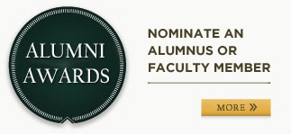 Nominate an Alumnus of Faculty Member graphic